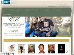 Sites similar to winfreymutualfuneralhome.com
