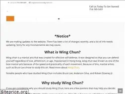 Sites similar to wingchunanaheim.com