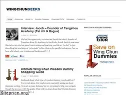 Sites similar to wingchungeeks.com