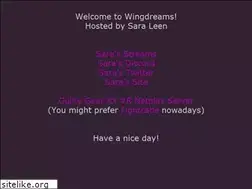 Sites similar to wingdreams.net