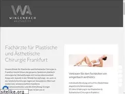 Sites similar to wingenbach-aesthetics.de