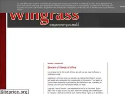 Sites similar to wingrass.blogspot.com