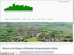 Sites similar to wingrave-rowsham-heritage.org.uk