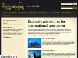 Sites similar to wingshooting-argentina.com