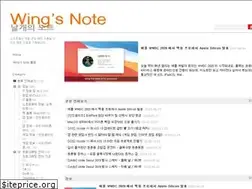 Sites similar to wingsnote.com