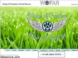 Sites similar to wingsoffreedomanimalrescue.org