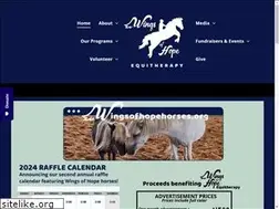 Sites similar to wingsofhopeequitherapy.org