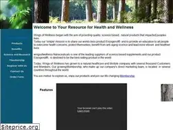 Sites similar to wingsofwellness.com
