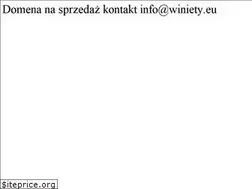 Sites similar to winiety.eu