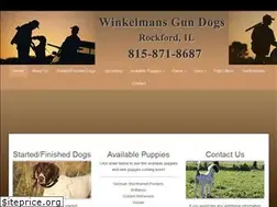 Sites similar to winkelmansgundogs.com