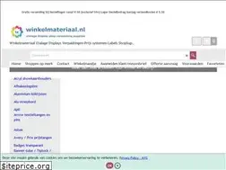 Sites similar to winkelmateriaal.nl