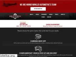 Sites similar to winklerautomotive.com
