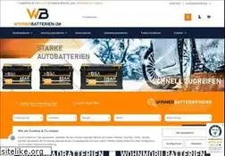 Sites similar to winnerbatterien.de