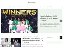 Sites similar to winnerslist.in
