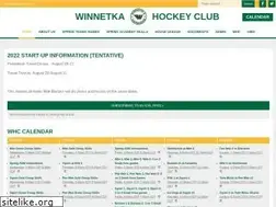 Sites similar to winnetkahockey.com
