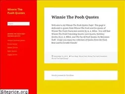 Sites similar to winniepoohquotes.com