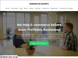 Sites similar to winningonshopify.com