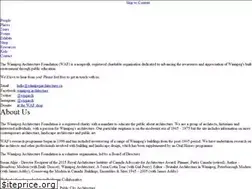 Sites similar to winnipegarchitecture.ca