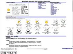 Sites similar to winnipegweather.com