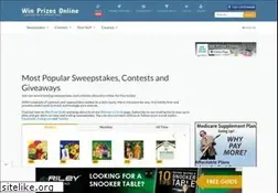 Sites similar to winprizesonline.com