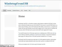 Sites similar to winsetupfromusb.com