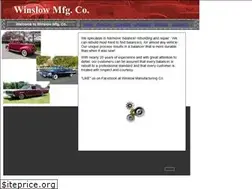Sites similar to winslowmfg.net