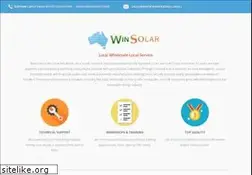 Sites similar to winsolarwholesale.com.au