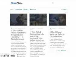 Sites similar to winsorpilates.com