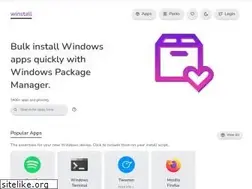 Sites similar to winstall.app