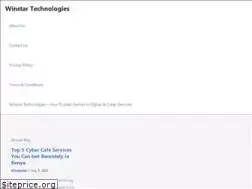 Sites similar to winstartechnologies.com