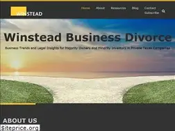 Sites similar to winsteadbusinessdivorce.com