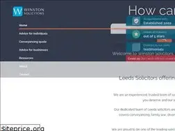 Sites similar to winstonsolicitors.co.uk