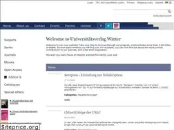 Sites similar to winter-verlag.de