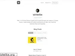 Sites similar to winterbe.com