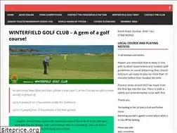 Sites similar to winterfieldgc.com