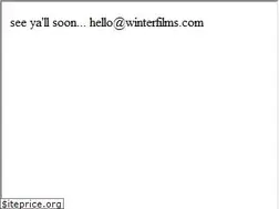 Sites similar to winterfilms.com