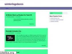 Sites similar to winterlogoboss.netlify.app