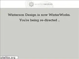 Sites similar to wintersondesign.com
