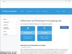 Sites similar to wintersport-im-erzgebirge.de