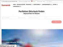 Sites similar to wintersport.sunweb.de