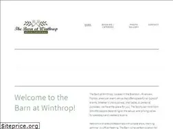 Sites similar to winthropbarntheatre.com