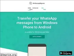 Sites similar to winwazzapmigrator.com