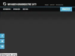 Sites similar to wir-haben-es-satt.de