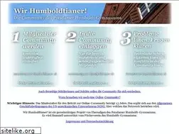 Sites similar to wir-humboldtianer.de