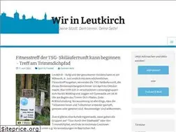 Sites similar to wir-in-leutkirch.de