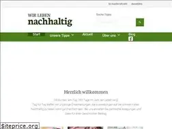 Sites similar to wir-leben-nachhaltig.at