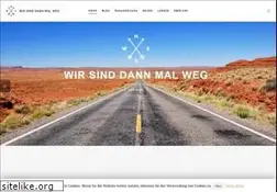Sites similar to wir-sind-dann-mal-weg.com