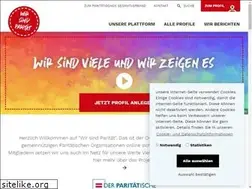 Sites similar to wir-sind-paritaet.de