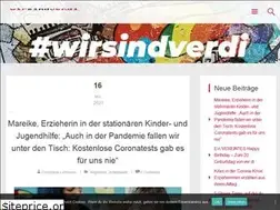 Sites similar to wir-sind-verdi.de