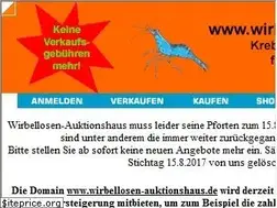 Sites similar to wirbellosen-auktionshaus.de